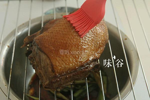 脆皮烤鸭的做法图解6
