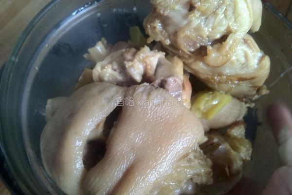 黄豆焖猪脚的做法图解15
