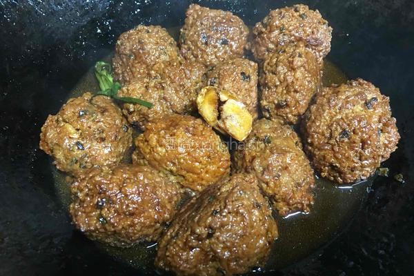 红烧肉圆的做法图解7