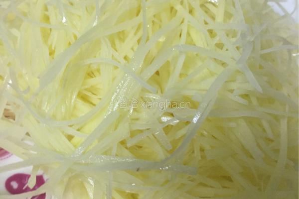土豆丝胡萝卜丝的做法图解5