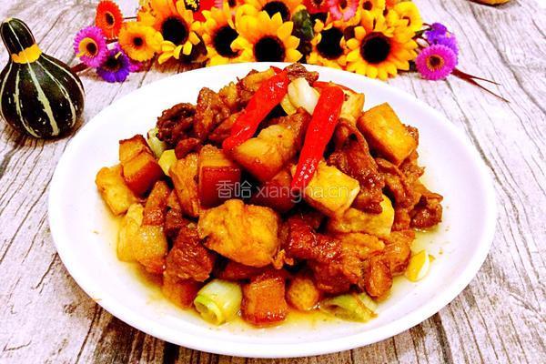 豆泡红烧肉的做法图解13