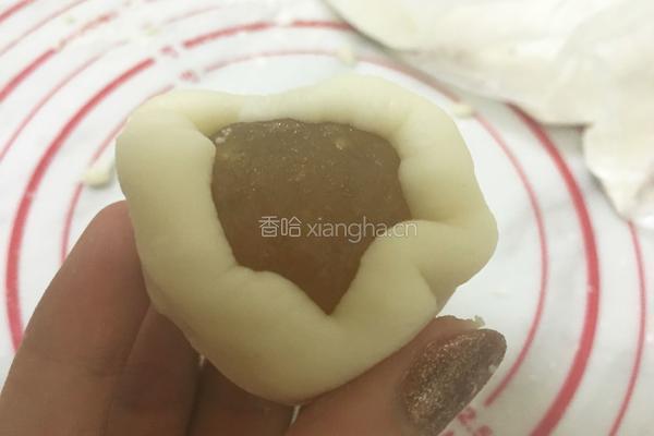 凤梨馅冰皮月饼的做法图解12