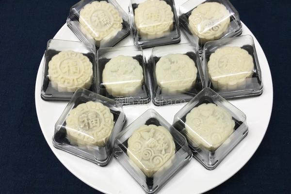 凤梨馅冰皮月饼的做法图解16