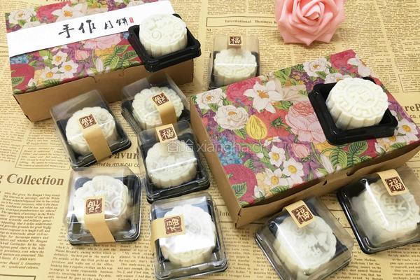 凤梨馅冰皮月饼的做法图解17