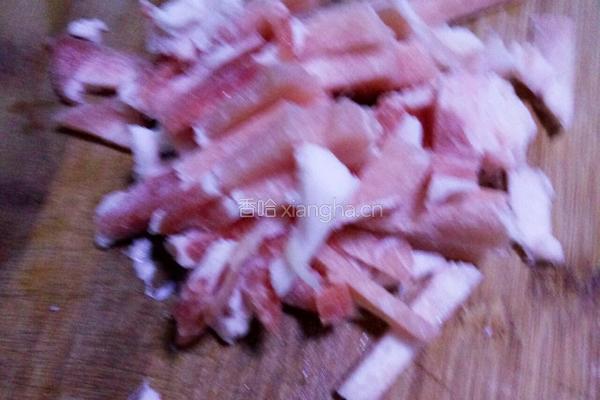 肉炒粉皮的做法图解2