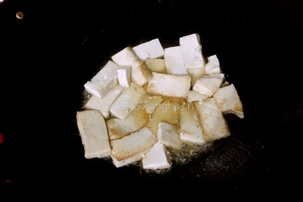 青椒炒豆腐的做法图解4