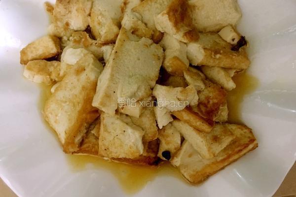 青椒炒豆腐的做法图解5