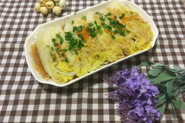 粉蒸娃娃菜的做法图解12