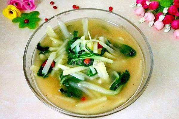 土豆白菜汤的做法图解6