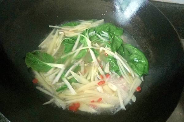 土豆白菜汤的做法图解5