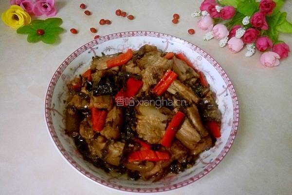 酸菜蒸肉的做法图解7