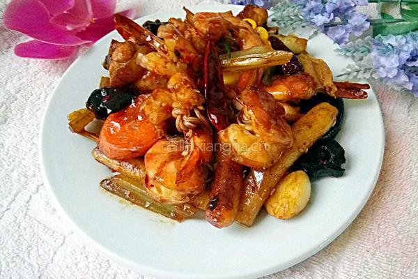 麻辣海鲜锅的做法图解18