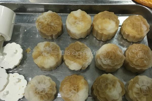 莲蓉冰皮月饼（懒人）的做法图解9