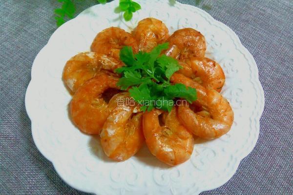 黄油煎虾的做法图解9