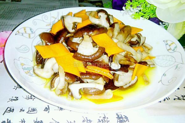 炒香菇的做法图解5