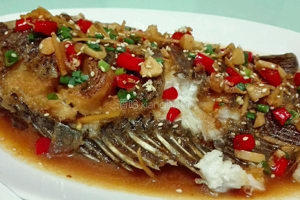 红烧福寿鱼的做法图解5