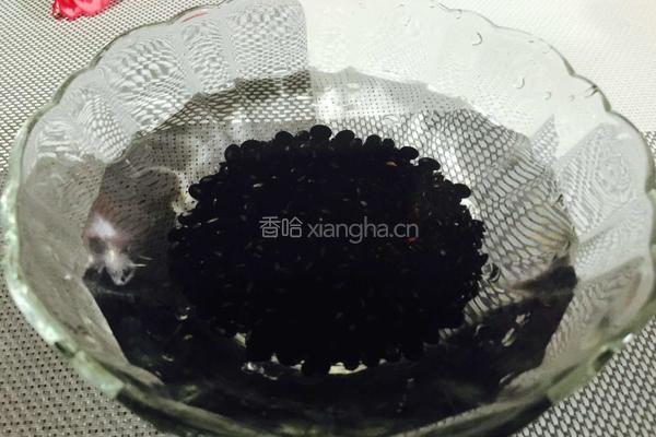 三黑米浆的做法图解2