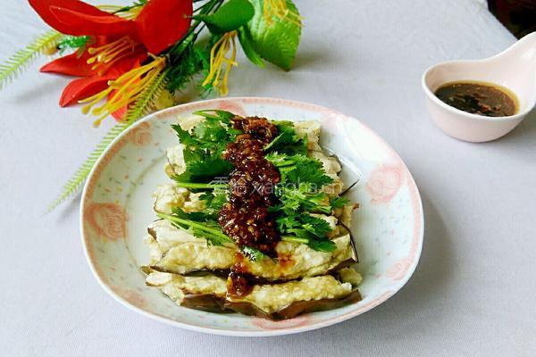 凉拌烧茄子的做法图解10