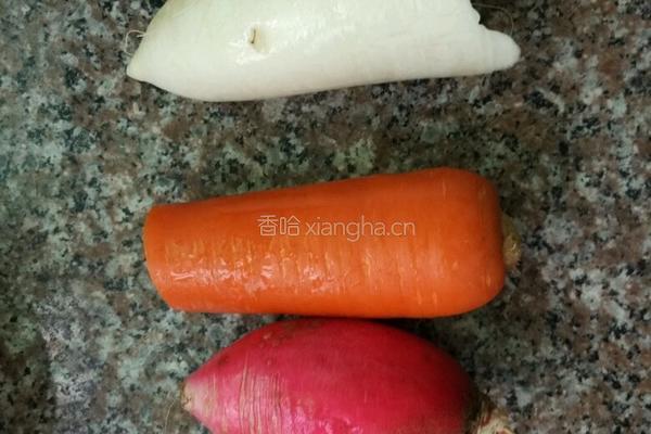 三色萝卜丝包子的做法图解5