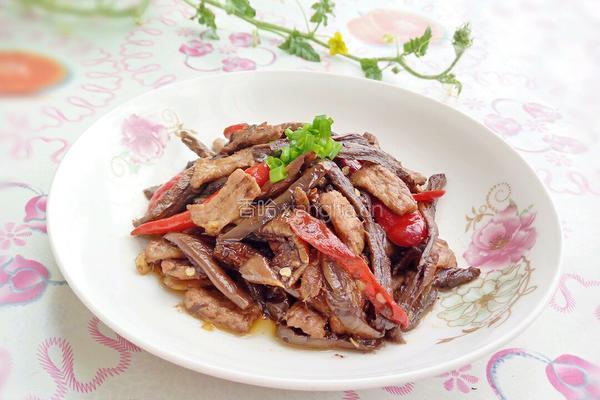 茄子干炒肉的做法图解13