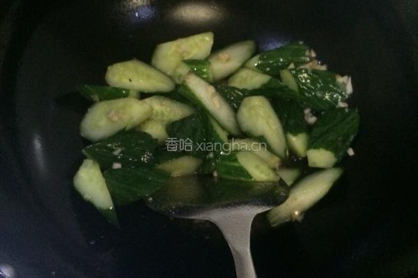 清炒黄瓜片的做法图解6