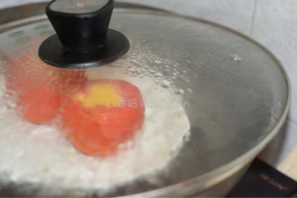番茄蒸蛋的做法图解5