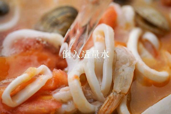 番茄海鲜面的做法图解13