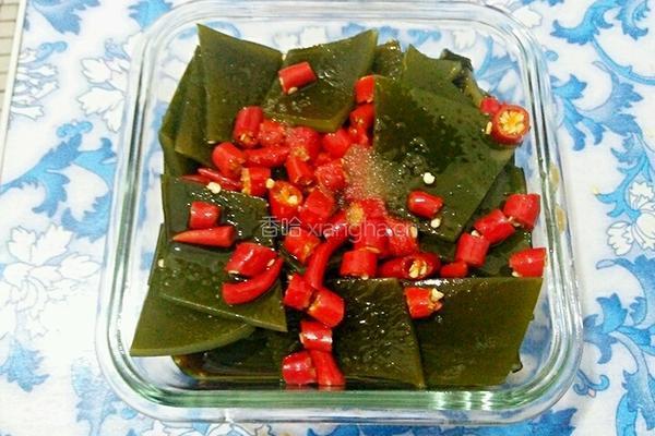 酸辣海带根的做法图解12