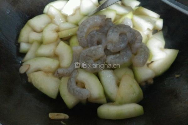 冬瓜烧虾仁的做法图解4