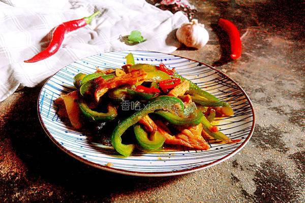 青椒小炒肉的做法图解7