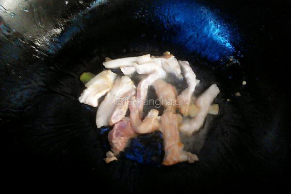 青椒小炒肉的做法图解2