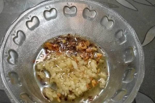 蒜蘸面的做法图解8