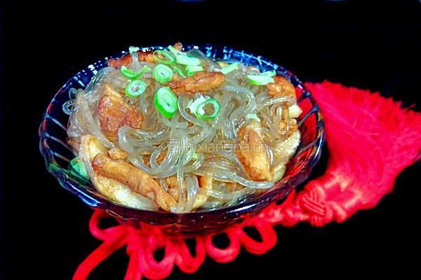 红烧粉条的做法图解10