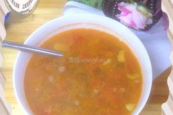 西红柿猪肝汤的做法图解5