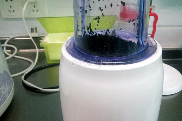 黑芝麻酱的做法图解4