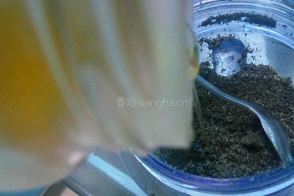 黑芝麻酱的做法图解5