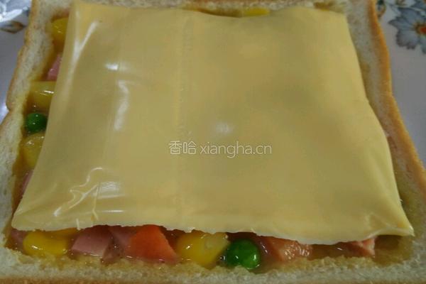 缤纷吐司花园的做法图解6