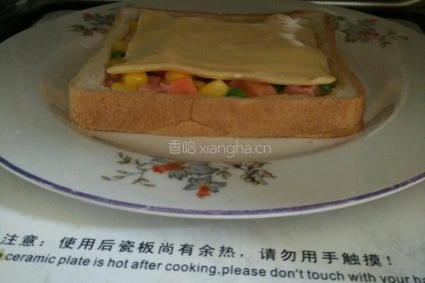 缤纷吐司花园的做法图解7