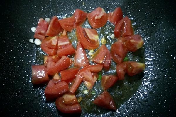 豆腐炒西红柿的做法图解5