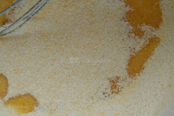 玉米蛋糕的做法图解4
