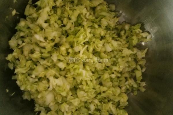 包菜虾皮饼的做法图解6