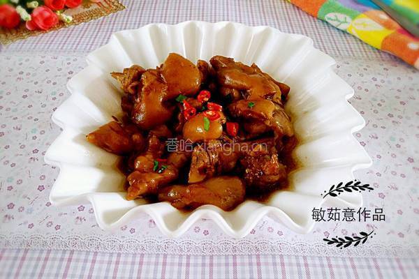 甜醋炖猪脚的做法图解10