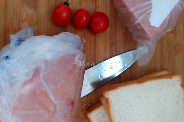 芝香脆皮鸡肉三明治的做法图解1