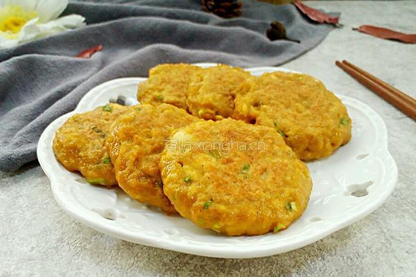鸡蛋豆腐饼的做法图解9
