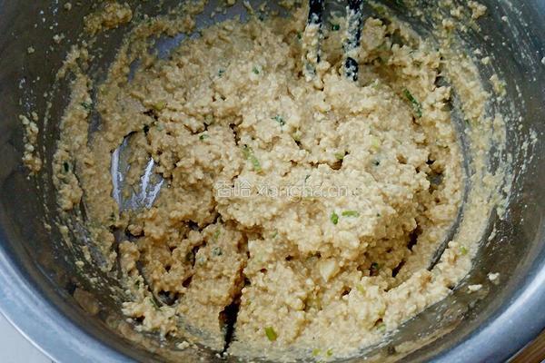 鸡蛋豆腐饼的做法图解5