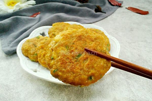 鸡蛋豆腐饼的做法图解8