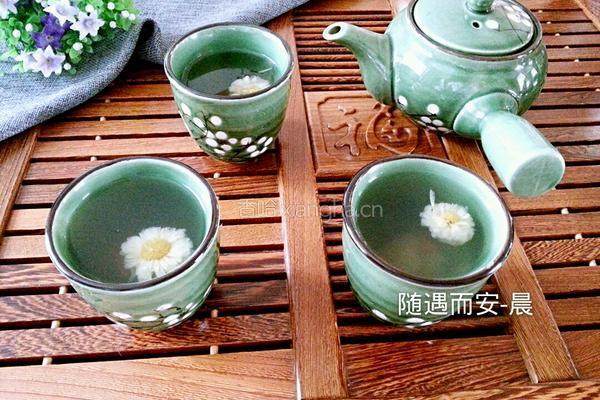 雪梨菊花茶的做法图解15