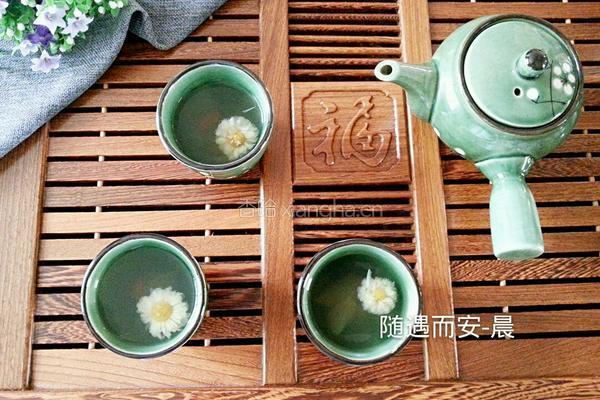 雪梨菊花茶的做法图解14