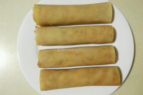 豆腐皮熏肉卷的做法图解11