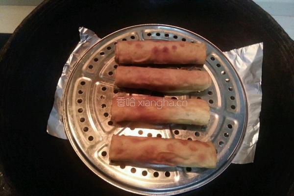 豆腐皮熏肉卷的做法图解17